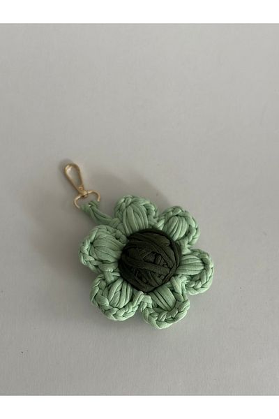Boutiquehaki Flower Salute Bag Charm & Ornaments
