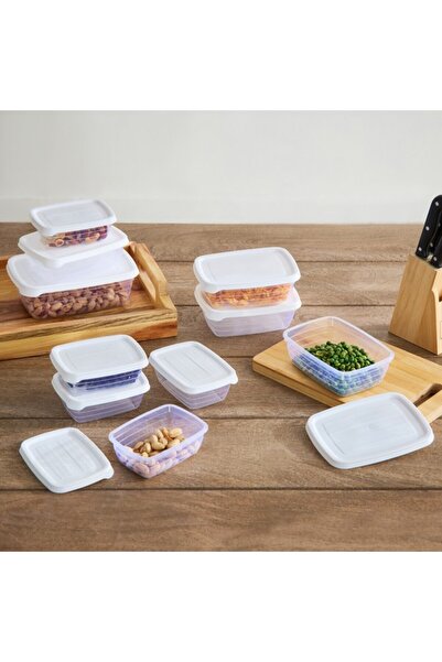 Home Box مجموعة حاويات سبيكترا بيرل المكونة من 3 قطع بسعة 600 مل