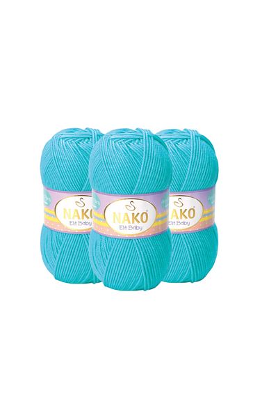 NAKO Lână anti-pilling Elit Baby 3 buc (3323)