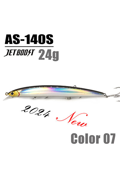 Choice طُعم صيد سمك صغير بطيء الغرق AS140S من CASTFANATIC، 24 جرامًا، 140 مم،...