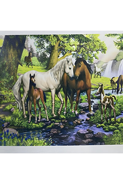 EleganTShoP 5D Yapışan Boncuk Goblen Mozaik Tablo Pano 40 x 50 cm 76404