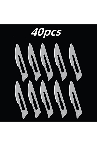 Mwyhmut 23hao 40 قطعة رقم 11 رقم 23 شفرة جراحة النقش الصناعي شفرة فيلم إصلاح الهاتف المحمول أداة شفرة Sha