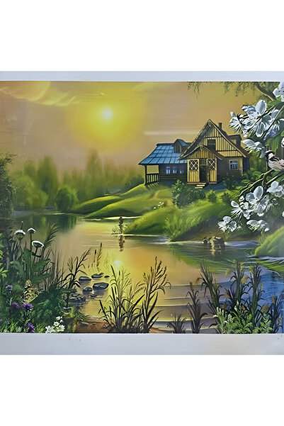 EleganTShoP 5D Yapışan Boncuk Goblen Mozaik Tablo Pano 40 x 50 cm 77219