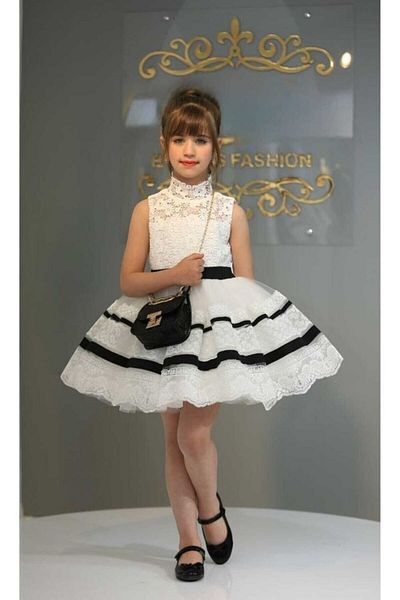 MARİSSA Girl's Two-Piece Dress+Bag