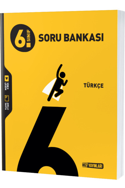 Hız Yayınları Hız Yayınları 6.Sınıf Türkçe Soru Bankası
