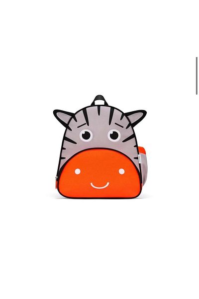 wakawakakidsstore Zebra Figured Boy's Kindergarten Backpack