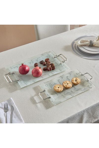 Home Box Skyline Mirage 3-Piece Tray Set