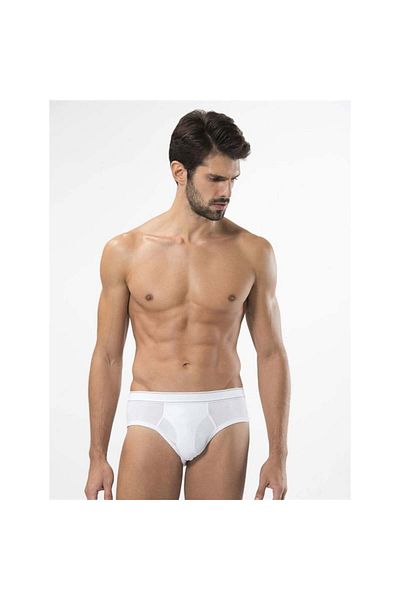 TÜREN 166 Lycra Ανδρικό Slip - Λευκό