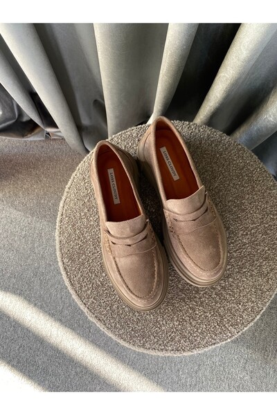 LOSS CLOUDY GRİ KUŞAKLI LOAFER