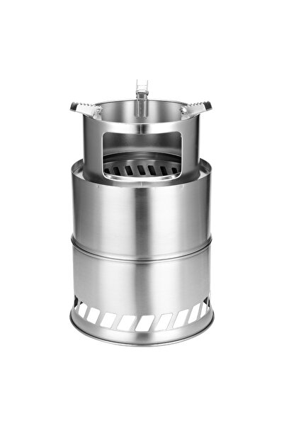 Choice مواقد حطب خارجية محمولة من الفولاذ المقاوم للصدأ قابلة للفصل ومقاومة ل...