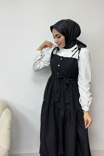 Tesettür Diyarı Φόρεμα Juliet Model Lizza Fabric Slopet