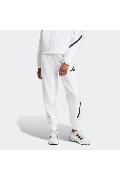 adidas Ζ.ν.ε. Γυναικείο λευκό αθλητικό παντελόνι (JE7843)