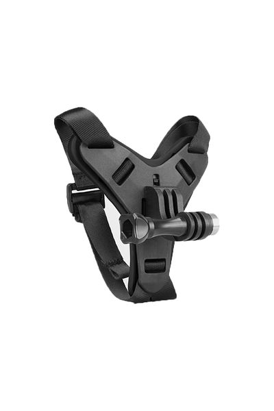 Choice black color Motorcycle Helmet Strap Mount Front Chin Stand Holder For GoPro Hero 12 1110 9 8 DJI Ins