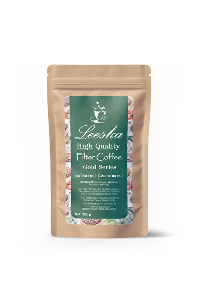 Leeska Filtre Kahve 200gr - Makine Ve French Press Uyumlu