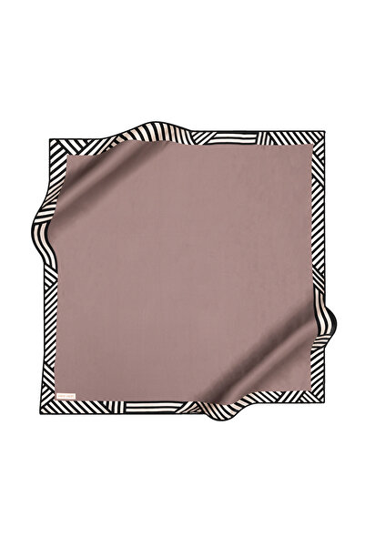 Pierre Cardin Eșarfă din satin crepon Pierre Cardin cu modele geometrice