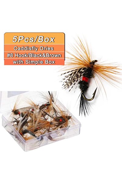 Choice 5 قطع 5/10/20 قطعة حشرات ذباب طعوم صيد الذباب اليعسوب طُعم سطح الماء ذ...