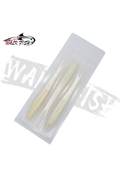 Choice B 2 WALK FISH 3 قطع طُعم صيد ناعم بقطر 170 مم ووزن 15.5 جرام وذيل منقس...