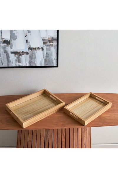 Home Box Atrium 2-Piece Paper Tray Set