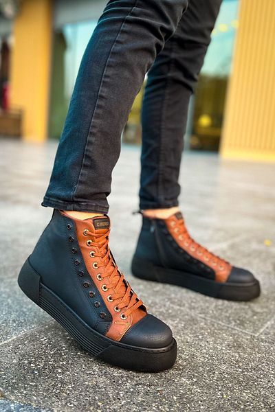 Chekich Ch167 Gst Blazer - Ανδρικές Μαύρες/Μαύρες Μπότες