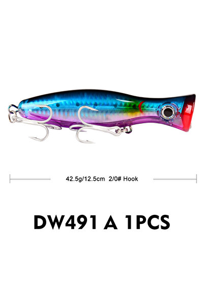 Choice طُعم صيد السمك COLOR A PROBEROS 1 قطعة 13 سم 43 جرام طُعم صناعي صلب مع...