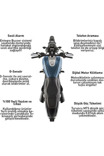 Turuncu Motorcycle Tracking System 24 Months