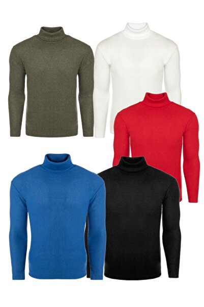 ribac 5-панельний чоловічий светр з лікрам і коміром