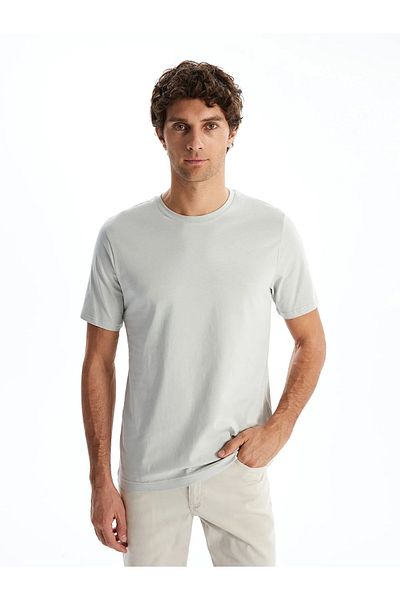 LC Waikiki Ανδρικό T-Shirt από βαμβακερό χτενισμένο λαιμό