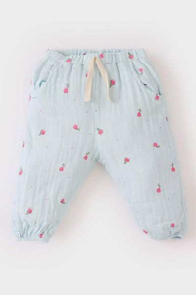 DeFacto Baby Girl Tracksuit Bottom D9093A5/Be61 Lt.Blue