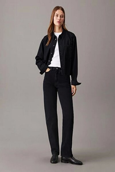 Calvin Klein HIGH RISE STRAIGHT Kadın Jeans J20J225470-1BJ