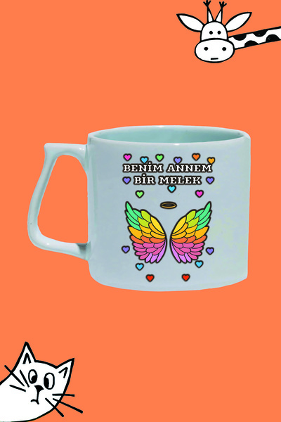 Generic Brand My Mom Is an Angel Mother's Day Design Printed White Luxury Mug...