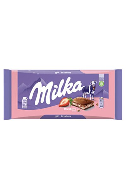 levent MİLKAÇilekli Yoğurtlu Tablet Çikolata 100 G