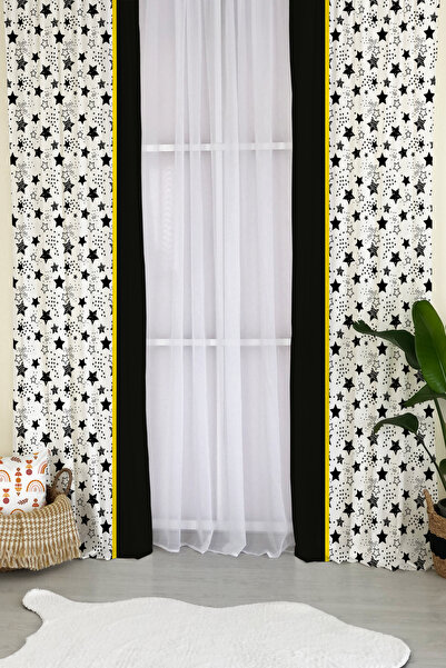 Evmila Модел F728 с еднокрилен фон със звезден мотив