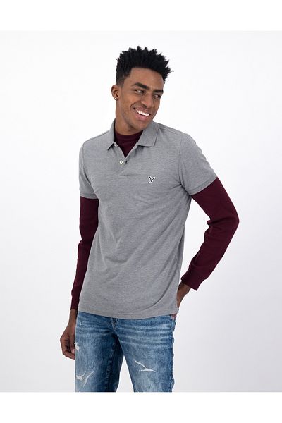 AMERICAN EAGLE AE Slim Flex Polo Shirt