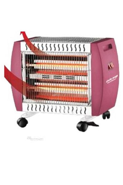 HOME MASTER HM-2658 Electric Heater for Heat Distribution, 1200 Watt, Double Sided