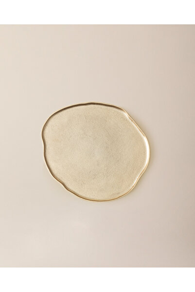 Madame Coco Helene Decorative Plate - 40 cm - Gold
