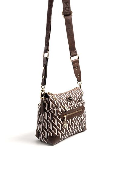 Silver Polo Geantă de damă Silver & Polo Brown SP1110