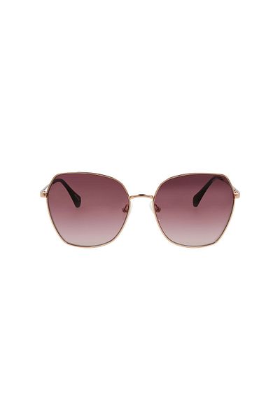 Retro 5046 Cr C:3 Rose gold color sunglasses for Women