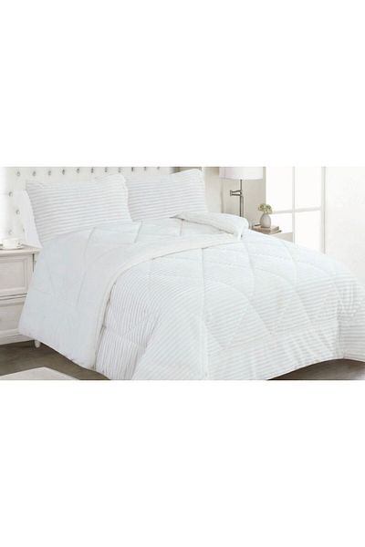gülce home Sherpa Double Sided Quilt Set (Sleeping Set) Double 3 Pieces