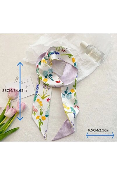 MAHLA Eșarfă cu două fețe șal subțire - Accesoriu pentru geantă