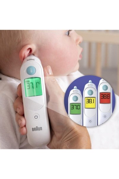 MEDİKALCİM Braun Kulaktan Ateş Ölçer Irt 6520 Thermoscan