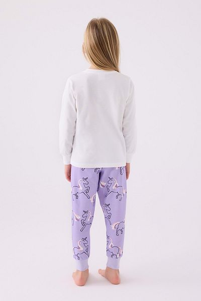 Waka Waka Love Horse Printed Girl's Pajama Set