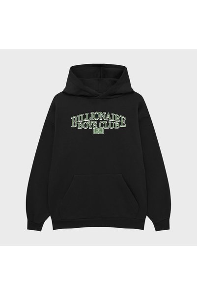 TRAGEDY Hanorac oversize unisex BBC cu imprimeu „Cartea Verde”, flaușat pe in...
