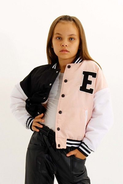 Hopi Kids 5 Year Old Girl College Coat - Front Snap Closure and Lined