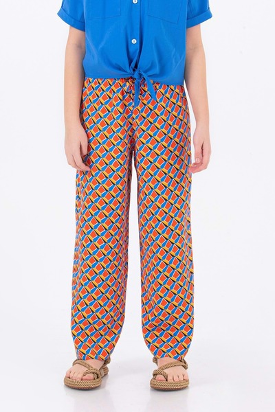 Hopi Kids Çocuk Kız Pantolon D - Oranj - 9-10 Yaş