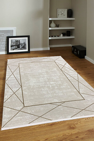ünalcarpet 4 Metrekare - 6 Metrekare Bambu Tarz Modern Salon Oturma Odası Mut...