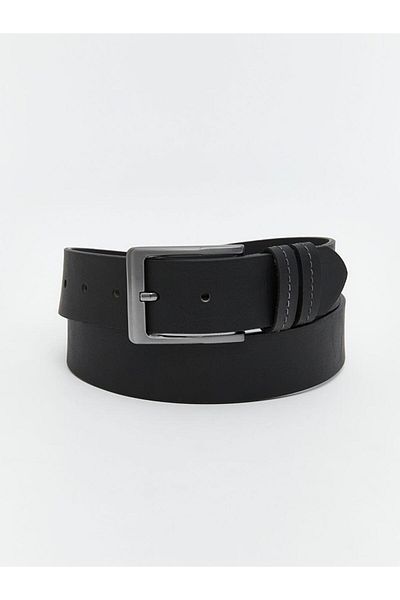LC Waikiki LCW ACCESSORIES Ανδρική ζώνη δερμάτινη εμφάνιση