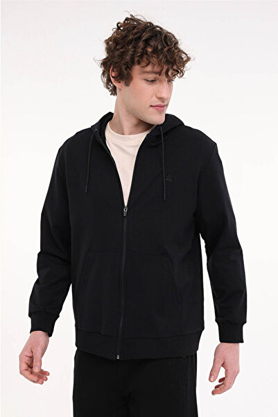 lumberjack Mb Sn72 Fz Hod 5Fx Black Men's Sweatshirt A101939604