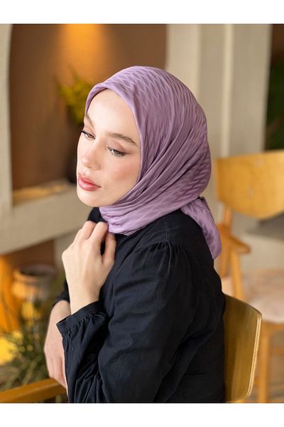 Modakaşmir Silky Jacquard Series Mini Drop Pattern Scarf