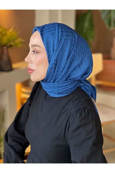 Modakaşmir Silky Jacquard Series Mini Drop Pattern Scarf