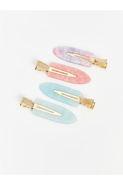 LC Waikiki LCW ACCESSORIES Комплект дамски щипки за коса с метални елементи